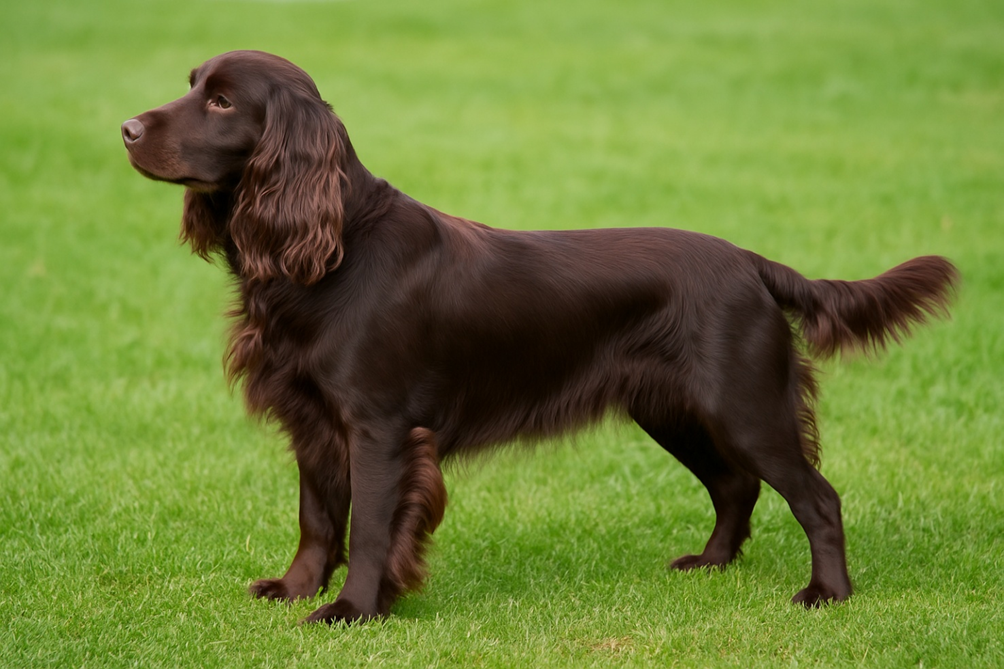 Fildspanielis šuo vidutinio dydžio veislė Bugivugi