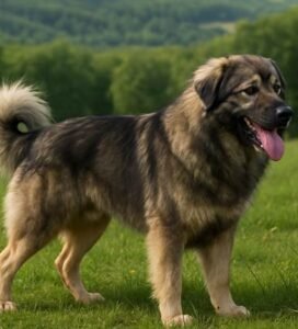 Karpatų aviganis žalias laukas bugivugi