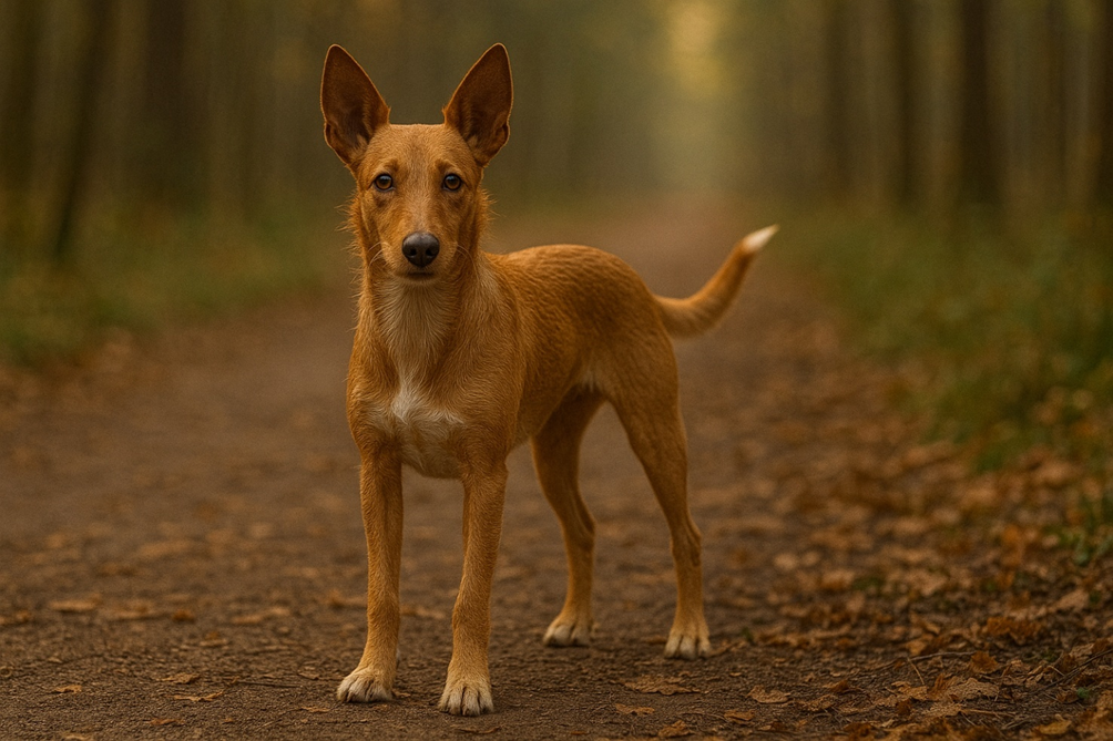 Portugalų podengas miško take Bugivugi