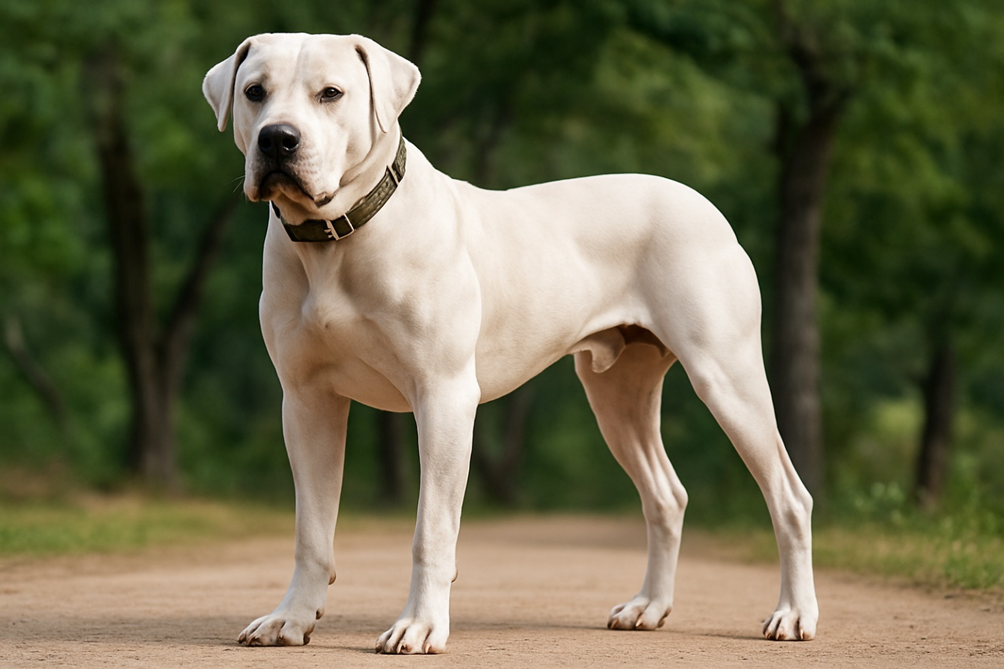 Pakistano mastifas baltas šuo Bugivugi