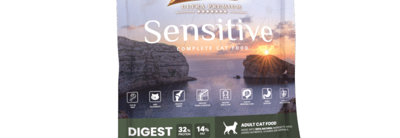 PRINCESS Sensitive Digets ėdalas suaugusioms katėms virškinimo palaikymui 350g