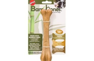 Bambukinis kaulas šunims GimDog Bam-Bones kumpio skonio 17.6 cm
