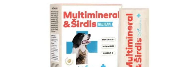 Papildai augintiniams širdžiai  Bioveterinary Multimineral
