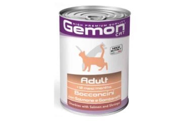 Konservas su lašiša ir krevetėmis, 415g