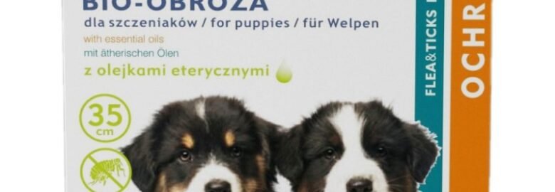 Antkaklis nuo parazitų šuniukams 35cm