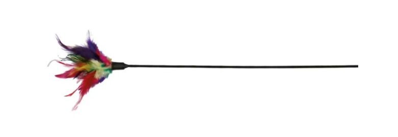 Meškerė su plunksnomis Trixie 50 cm