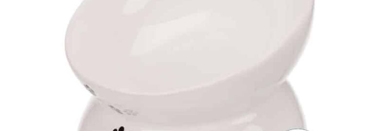 Pakeltas katės dubenėlis,  0.15 l / 13 cm