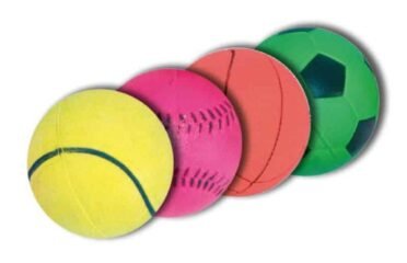 Neoniniai kamuoliukai šunims Croci 5.5cm 2vnt