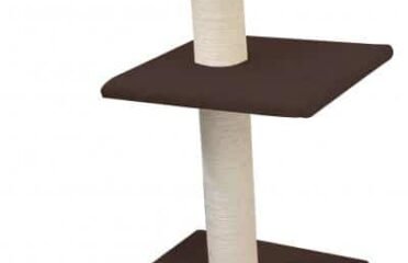 Ruda draskyklė katėms, 35x35x103cm