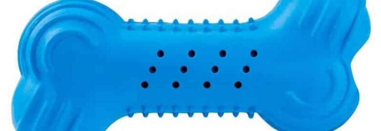 Mažas guminis kaulas šunims Hiphop 11cm (galima šaldyti)