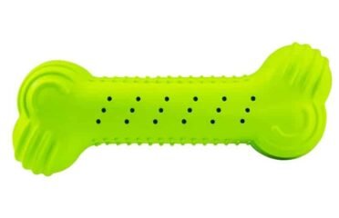 Didelis guminis kaulas šunims Hiphop 18cm (galima šaldyti)