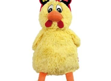 Žaislas šunims geltonas viščiukas Pet Nova 38cm