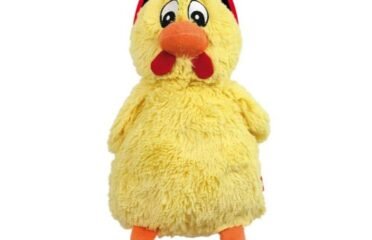 Žaislas šunims geltonas viščiukas Pet Nova 38cm