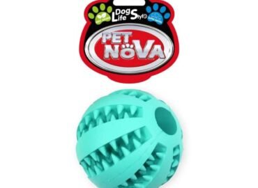 Mėtinis kamuoliukas šunims Pet Nova 7cm 2vnt