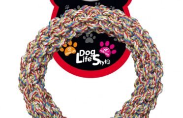 Virvelinis žiedas šunims Pet Nova 25x4cm