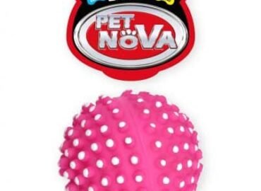 Cypiantis spygliuotas kamuolys šunims Pet Nova 6.5cm 2vnt
