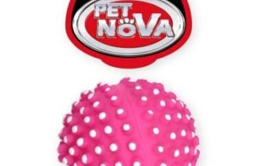 Cypiantis spygliuotas kamuolys šunims Pet Nova 6.5cm 2vnt