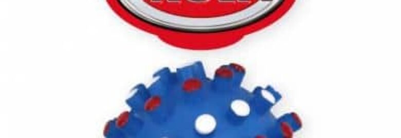 Cypiantis spygliuotas kamuolys šunims Pet Nova 8.5cm 2vnt