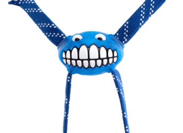 Mėlynas kamuolys su kojom Rogz Flossy Grinz 24cm