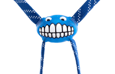 Mėlynas kamuolys su kojom Rogz Flossy Grinz 24cm