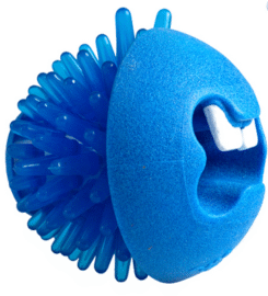 Mėlynas kamuoliukas su spygliais Rogz Fred 6.4cm