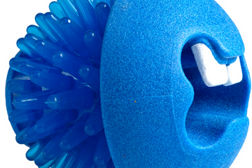 Mėlynas kamuoliukas su spygliais Rogz Fred 6.4cm