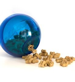 Interaktyvus kamuolys šunims mėlynas Rogz