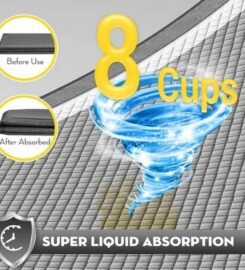 Šunų paklotai su anglimi XL 71x86cm 40vnt