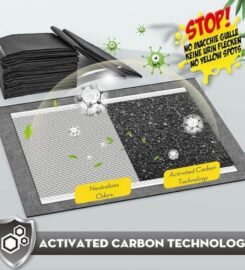 Šunų paklotai su anglimi XL 71x86cm 40vnt