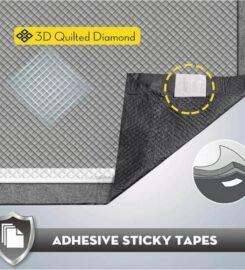 Šunų paklotai su anglimi XL 71x86cm 40vnt