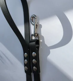 Pavadėlis dengtas pvc, Juodas