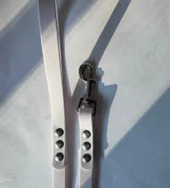 Pavadėlis dengtas pvc, baltas