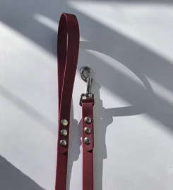 Pavadėlis dengtas pvc, bordo