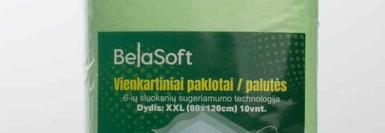 Vienkartinės palutės XXL 120x80cm/10vnt