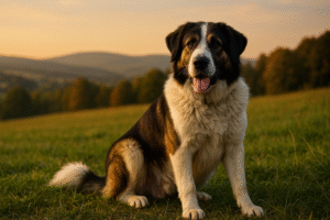 Tornjakas Balkanų aviganis kalnuose Bugivugi