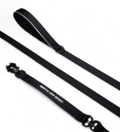 Šuns dresūros pavadėlis su paminkštinta rankena