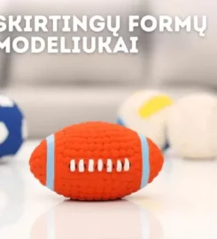 Neįveikiamas cypiantis žaislas šunims