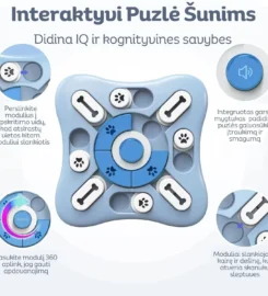 Interaktyvi puzlė šunims