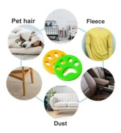 Lipnūs plaukų surinkėjai šunims ir katėms 2 vnt