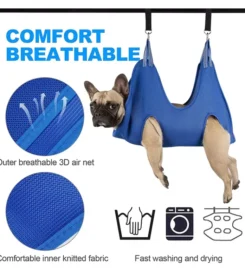 Hamakas augintiniui – patogus augintinio higienai