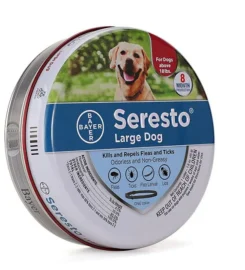 Antkaklis katėms ir šunims nuo blusų ir erkių Seresto