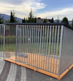 Naujas voljeras 3×2