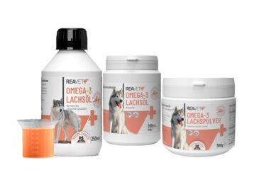 Lašišų aliejus šunims ir katėms, skirtingų formų