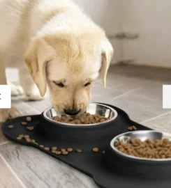 Dvigubas dubenėlis šunims/katėms