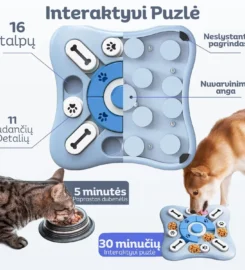 Interaktyvi puzlė šunims
