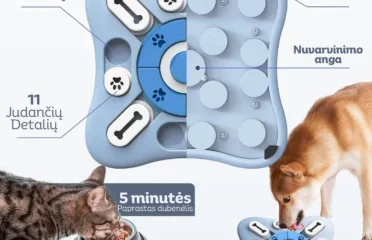 Interaktyvi puzlė šunims