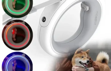 Ufo šviečiantis pavadėlis šunims