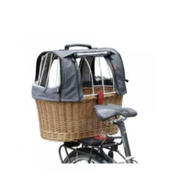 gyvūno krepšys dviračiui