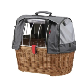 gyvūno krepšys dviračiui