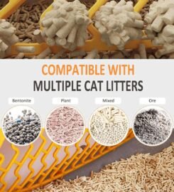 Naujas savaime išsivalantis kačių tualetas